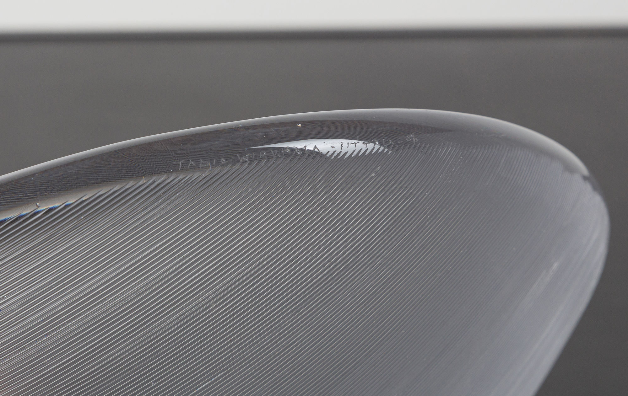 Tapio Wirkkala Glass cup «Leaf»