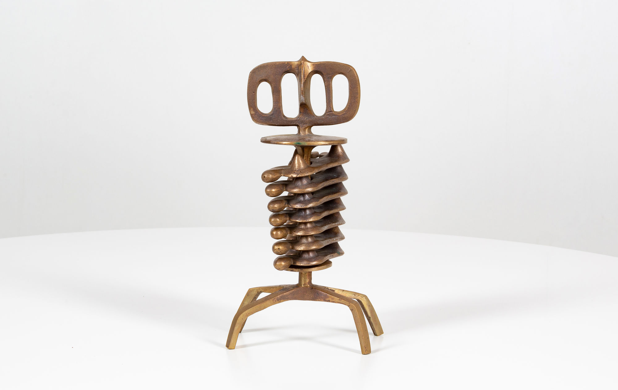 André Gigon Bronze Sculpture Evenera