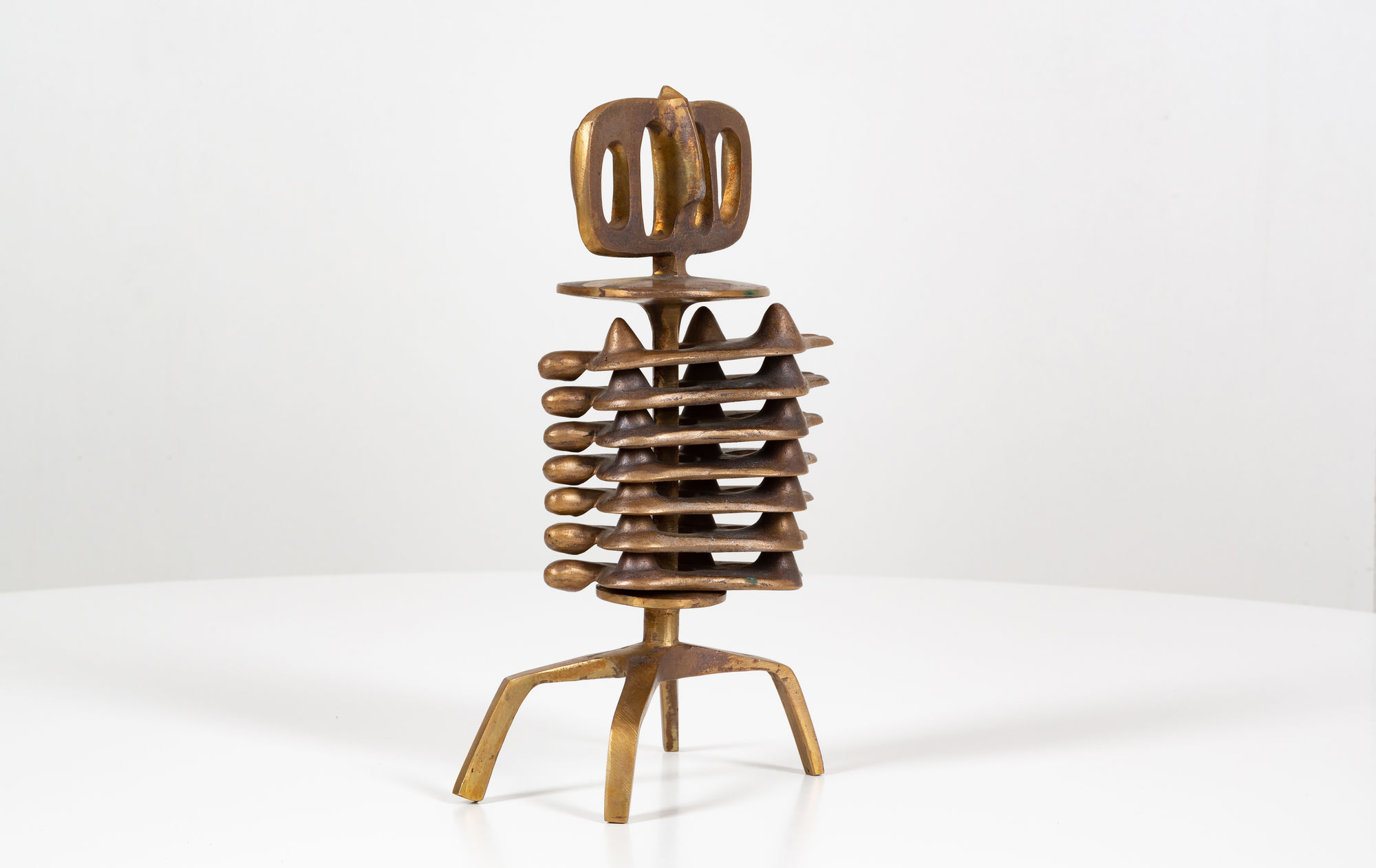 André Gigon Bronze Sculpture Evenera