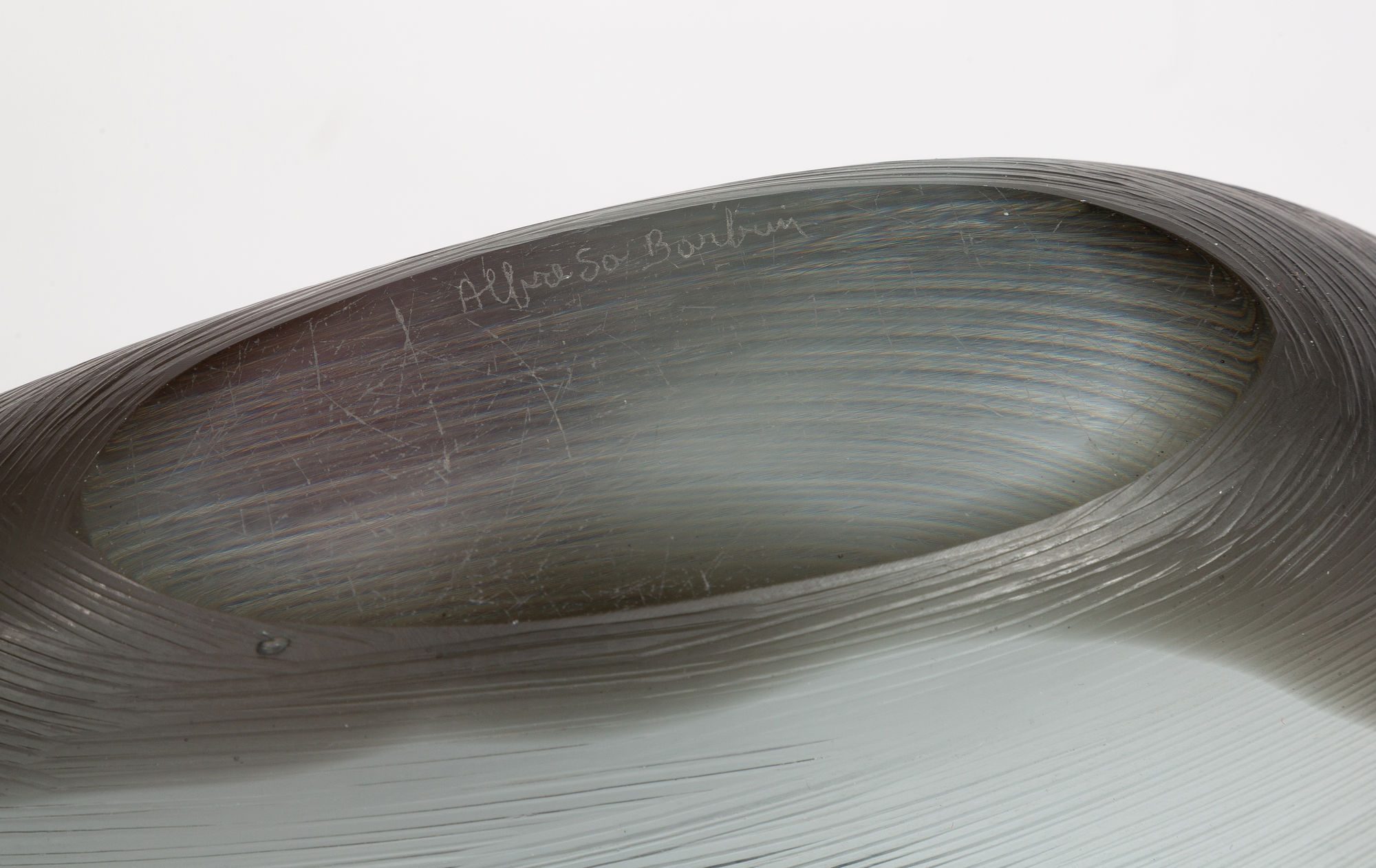 Alfredo Barbini Vetro Pesante vase