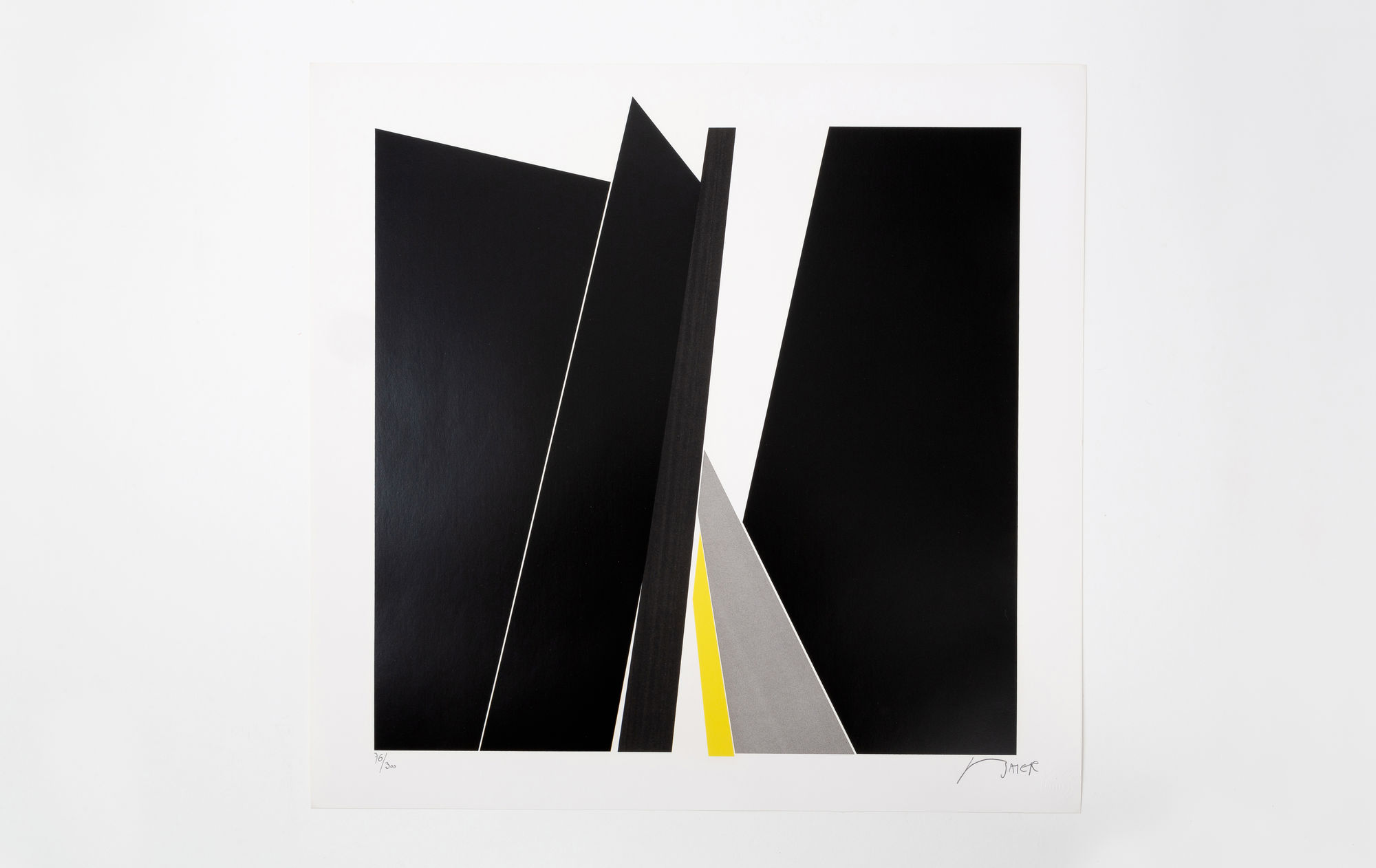 Jean Baier Serigraphie on paper