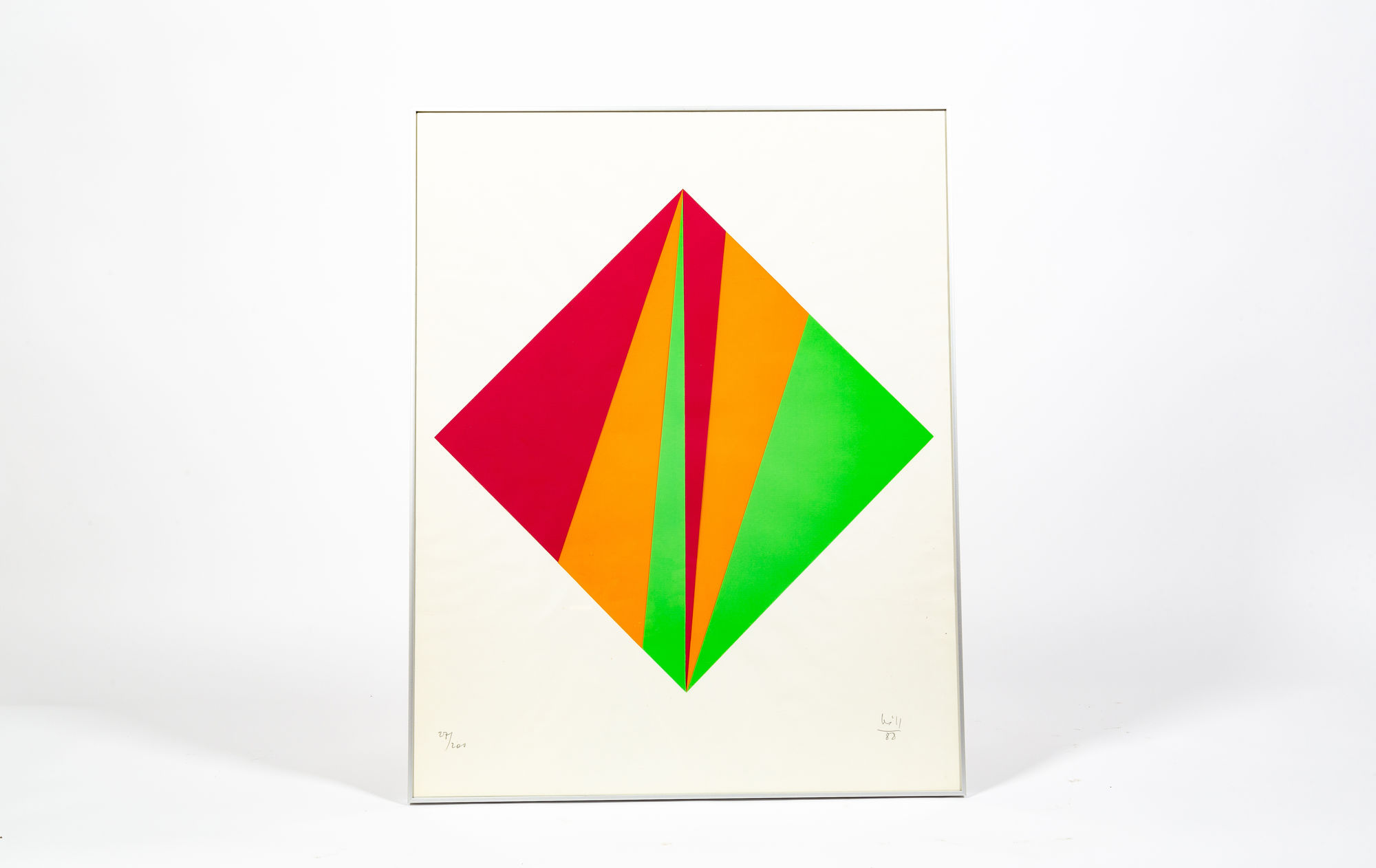 Max Bill Serigraphie on paper