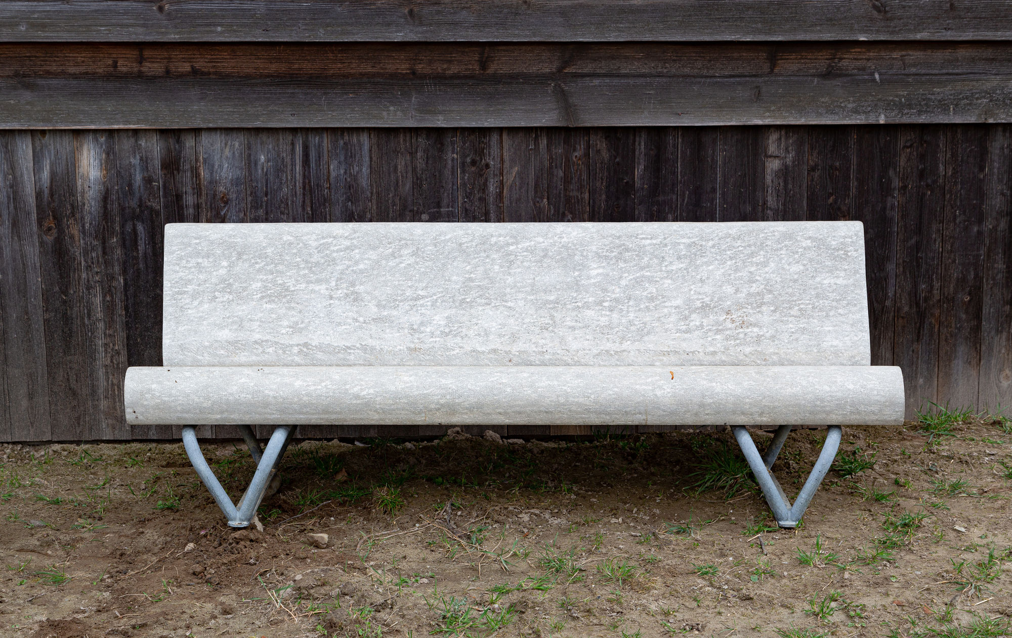 André Lasserre Eternit bench