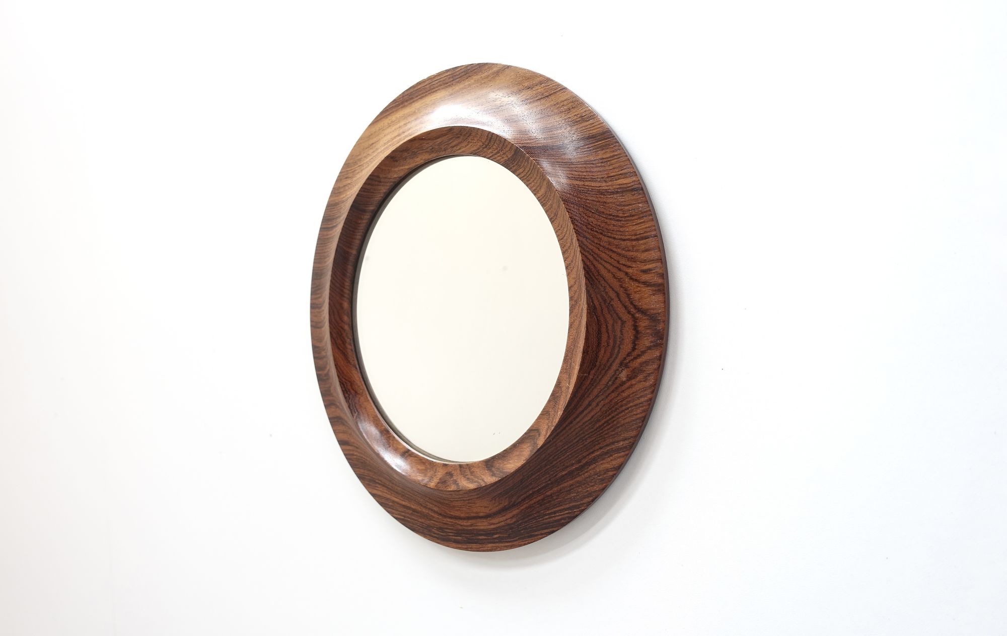 Danish rosewood mirror 60s