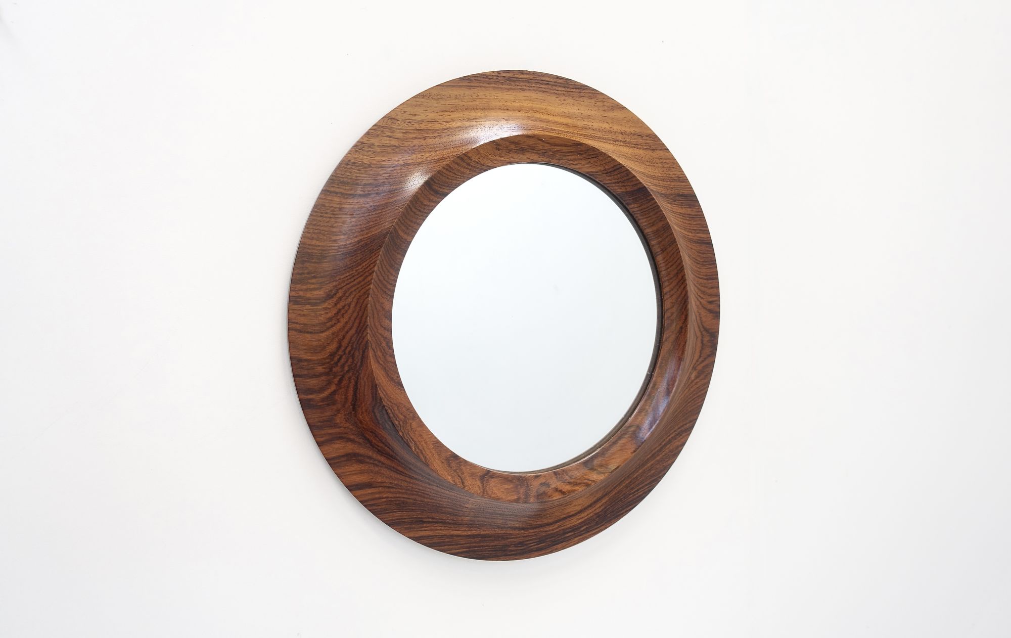 Danish rosewood mirror 60s