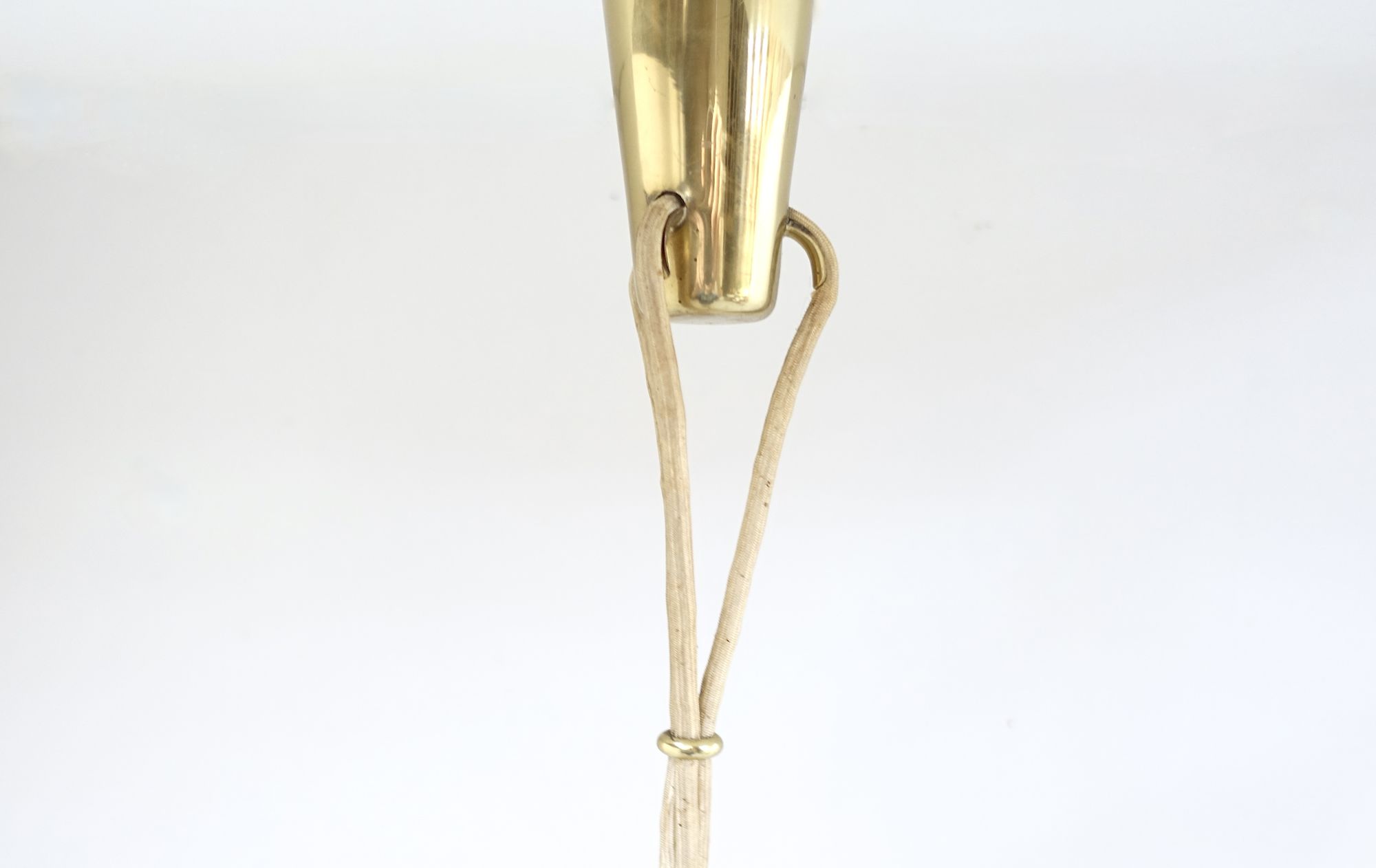 Brass pendant lamp B.A.G. swiss 50s