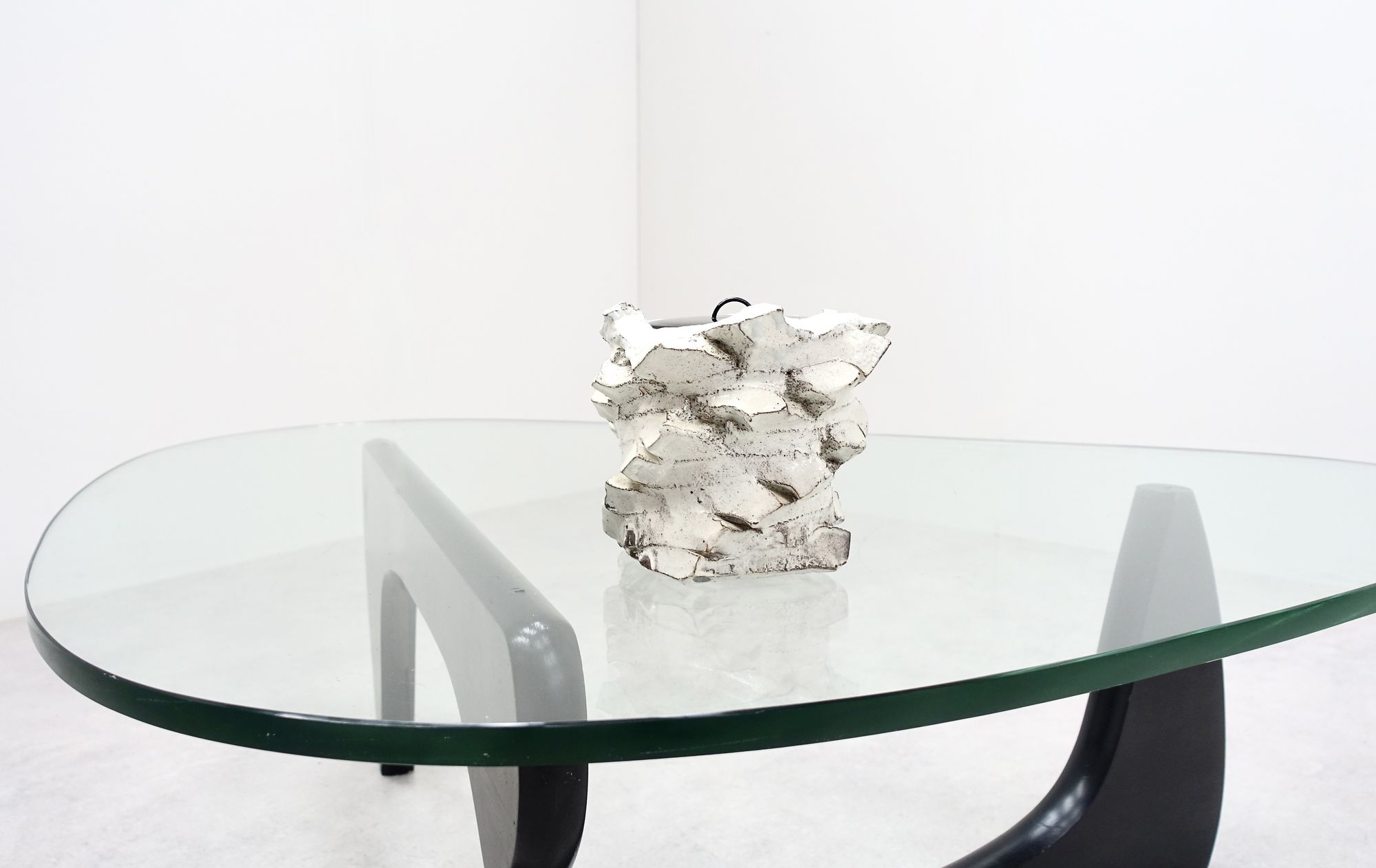 Noguchi table and Shozo Michikawa ceramic box