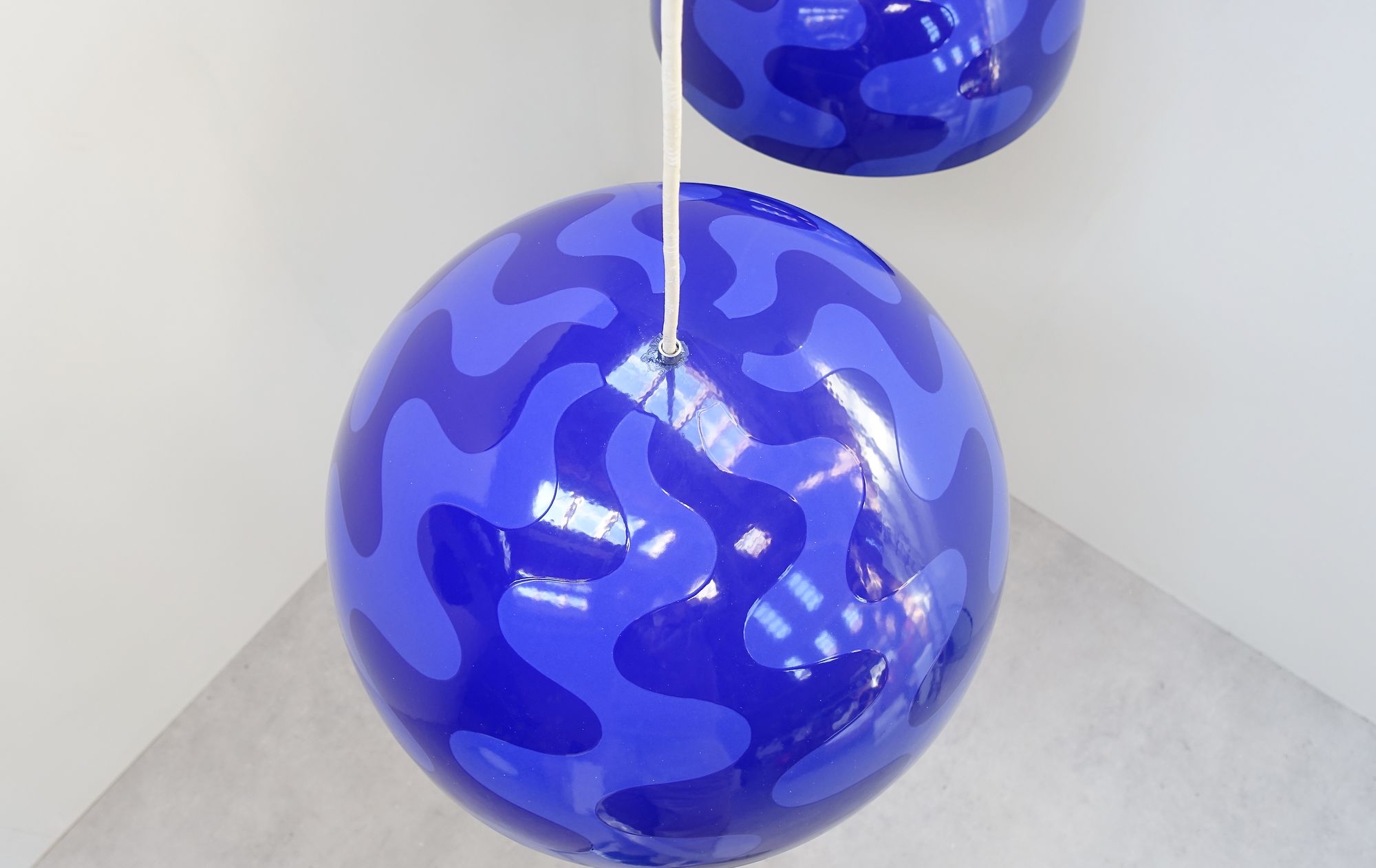 big flower pot lamps Verner Panton Pouslen 70s