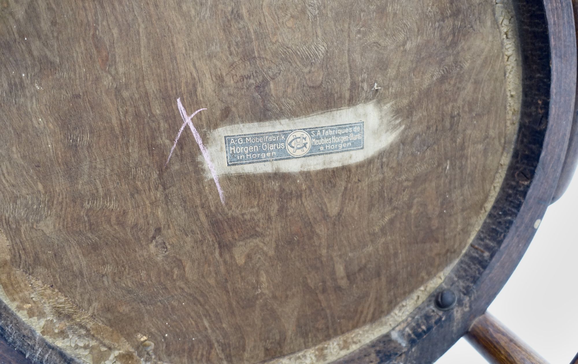 Le Corbusier chair Horgen Glarus 1920