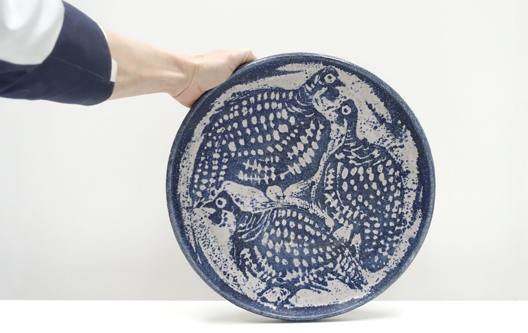 ceramic dish Jean-Claude de Crousaz 