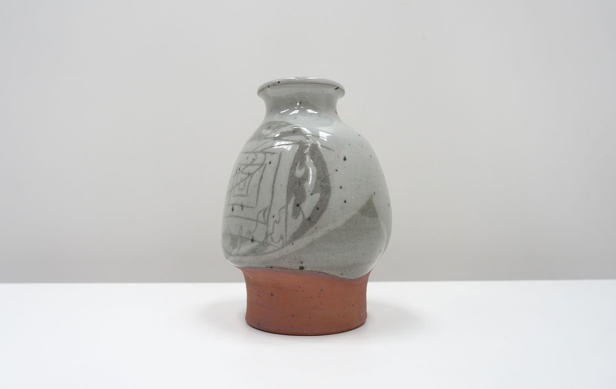 ceramic vase Claude Albana Presset 90s
