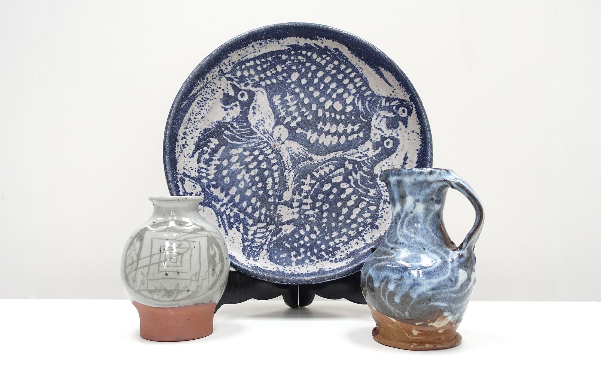 ceramic dish pitcher Anne Kjaersgaard vase Claude Presset