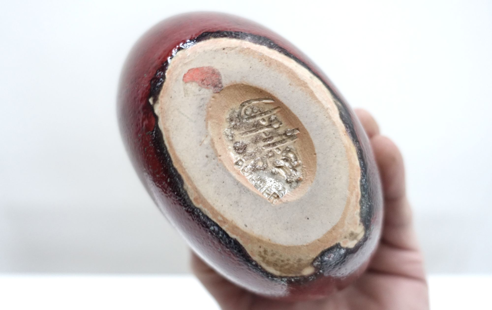 ceramic vase Edouard Chapallaz '70s