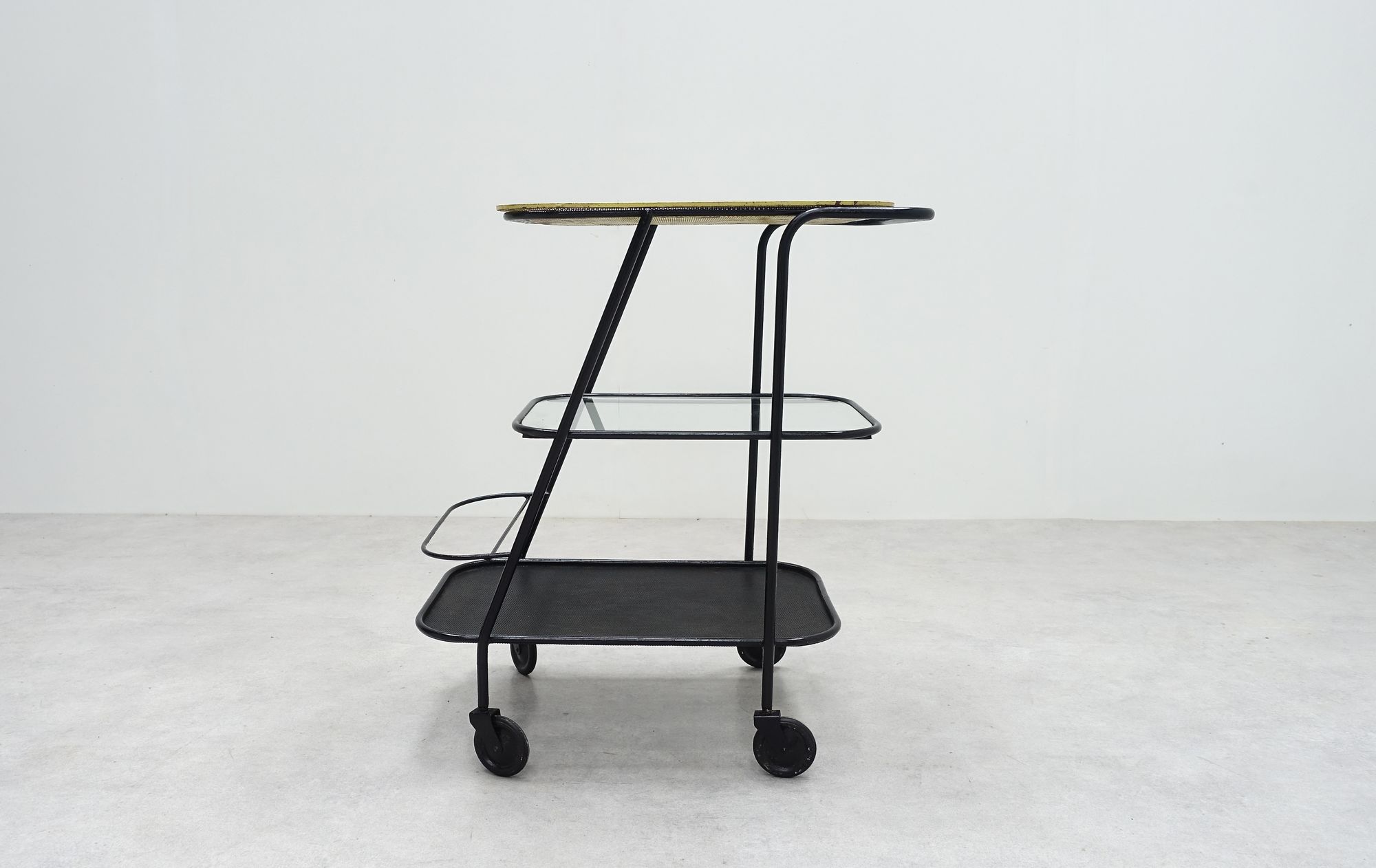 service cart Mathieu Matégot 50s