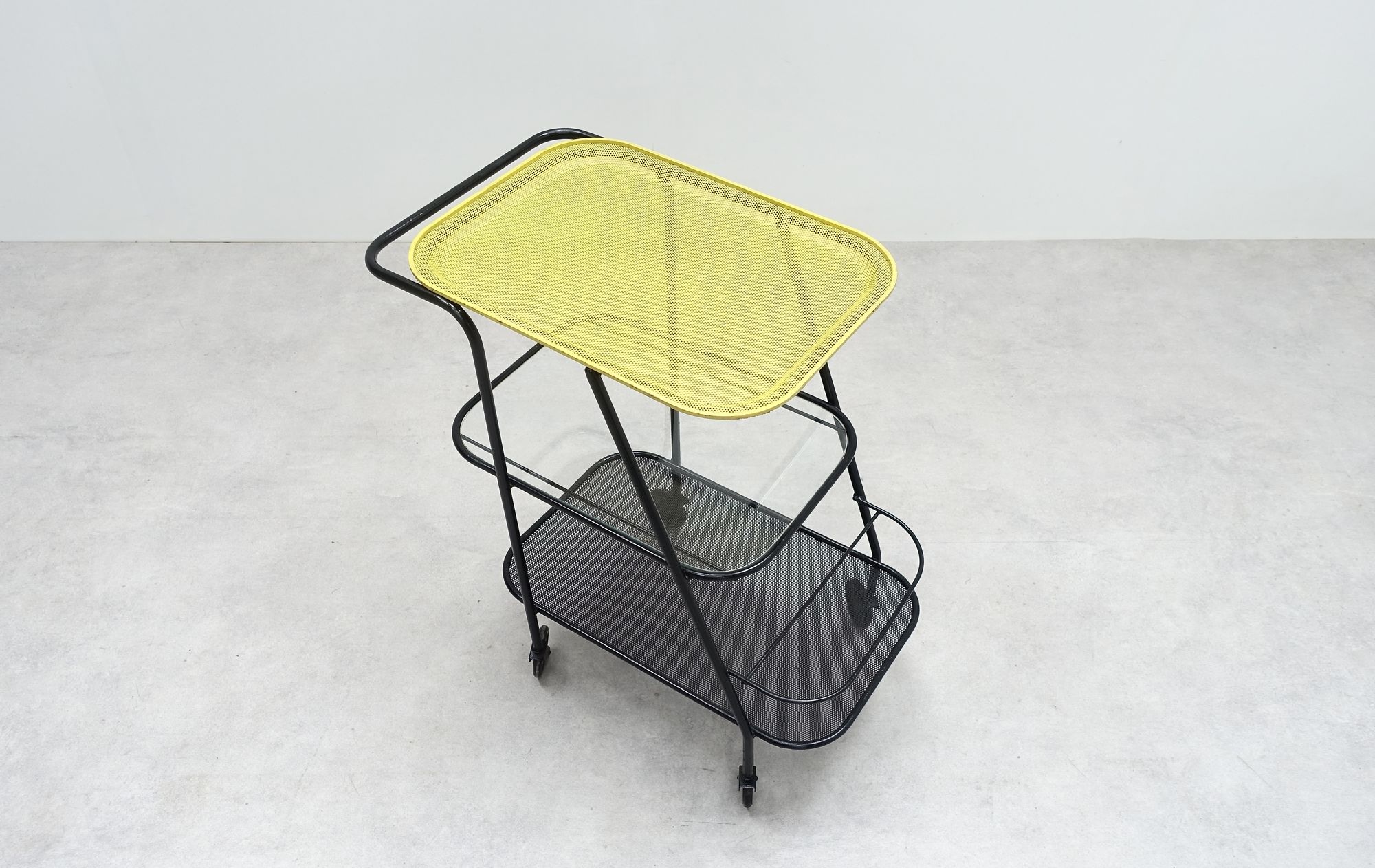 service cart Mathieu Matégot 50s