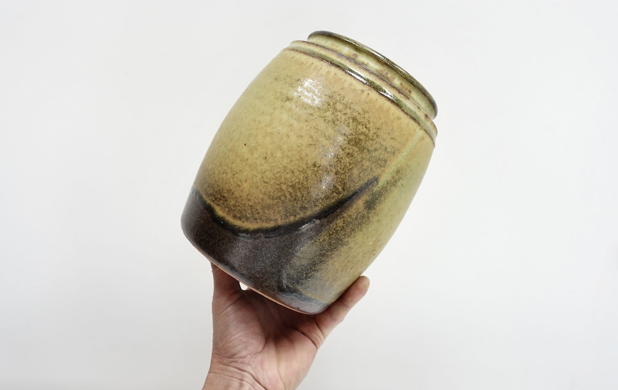 ceramic vase Edouard Chapallaz 70s swiss ceramic