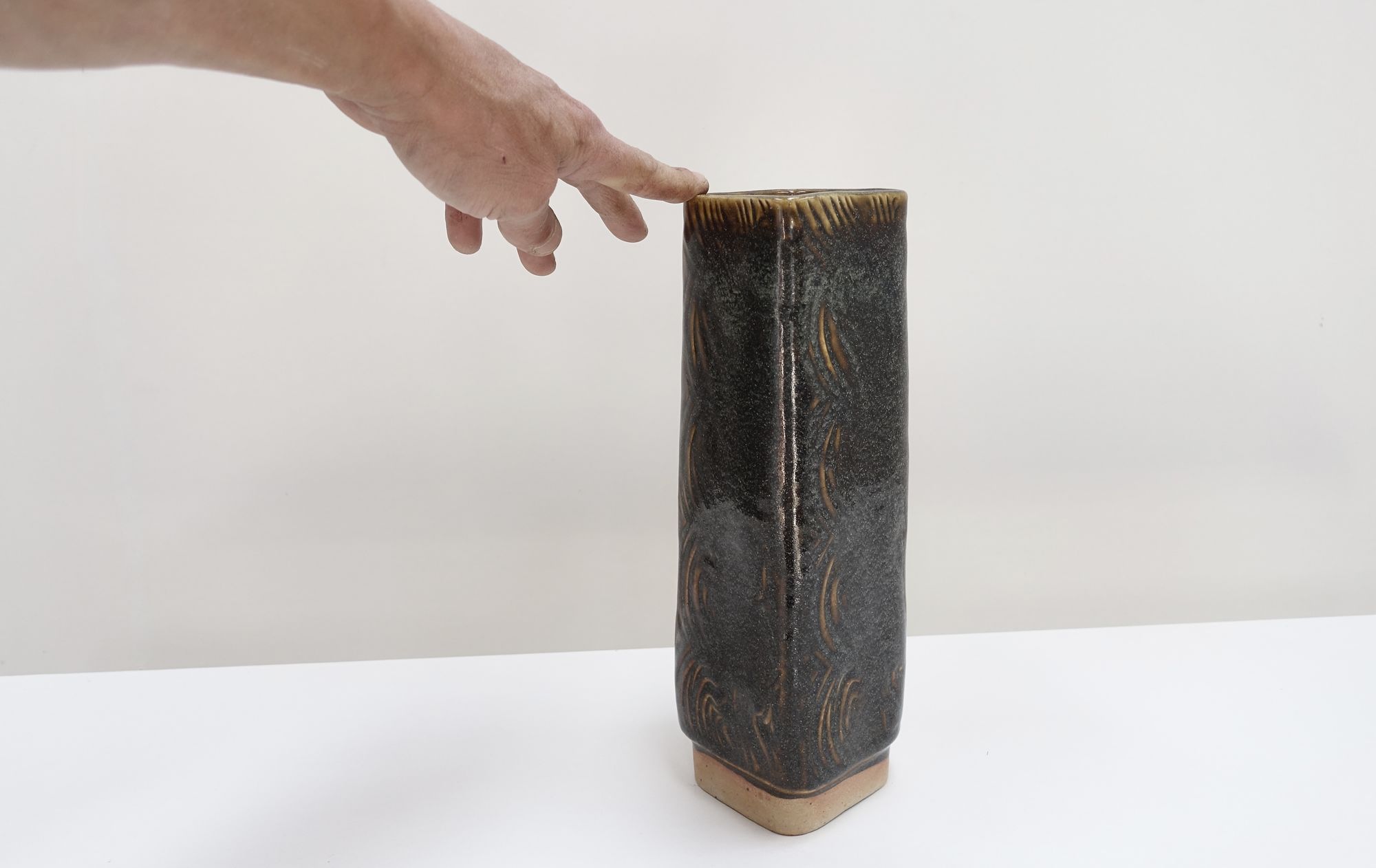 ceramic vase Claude Presset 80s