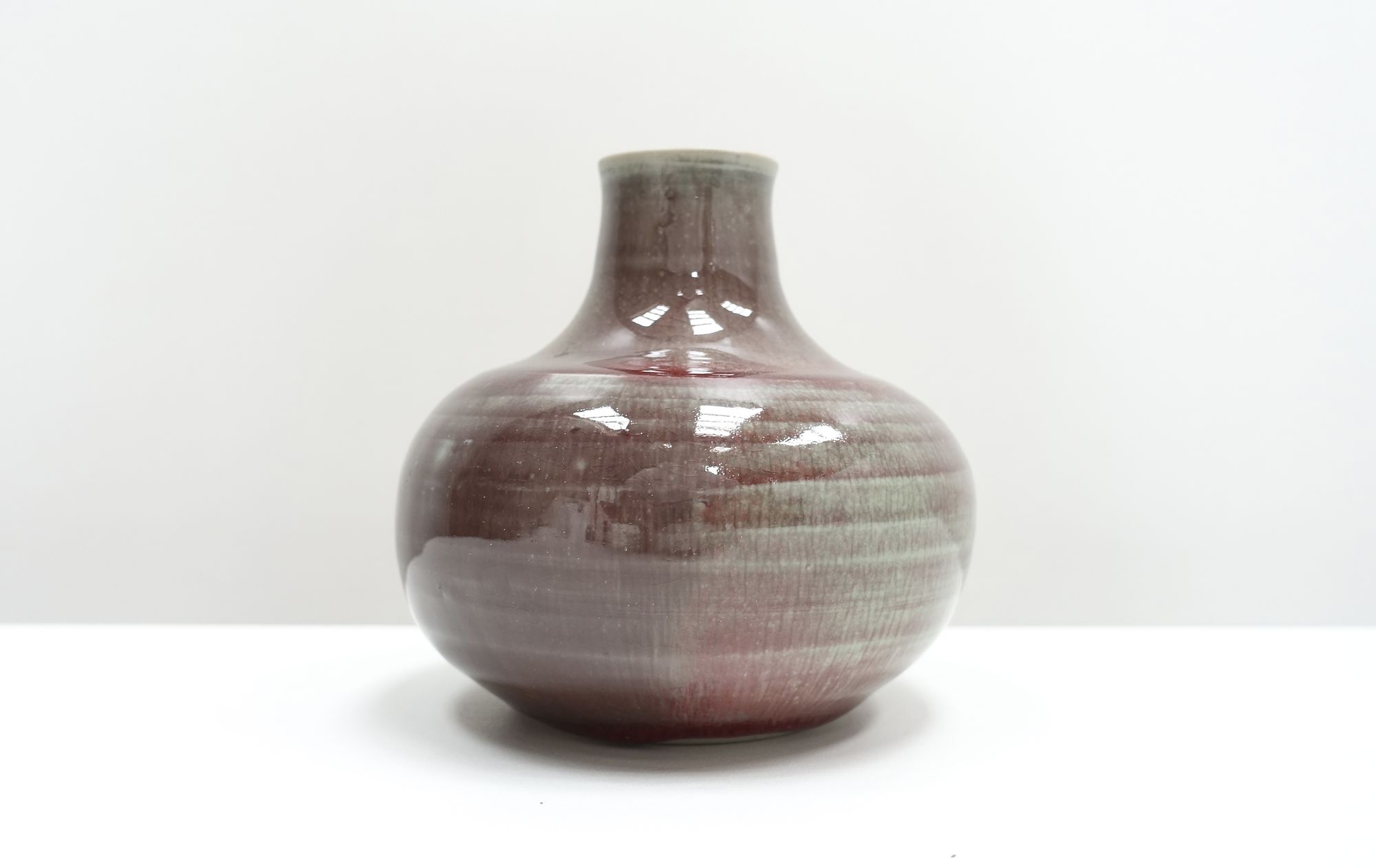 ceramic vase Philippe Lambercy 70s swiss artist