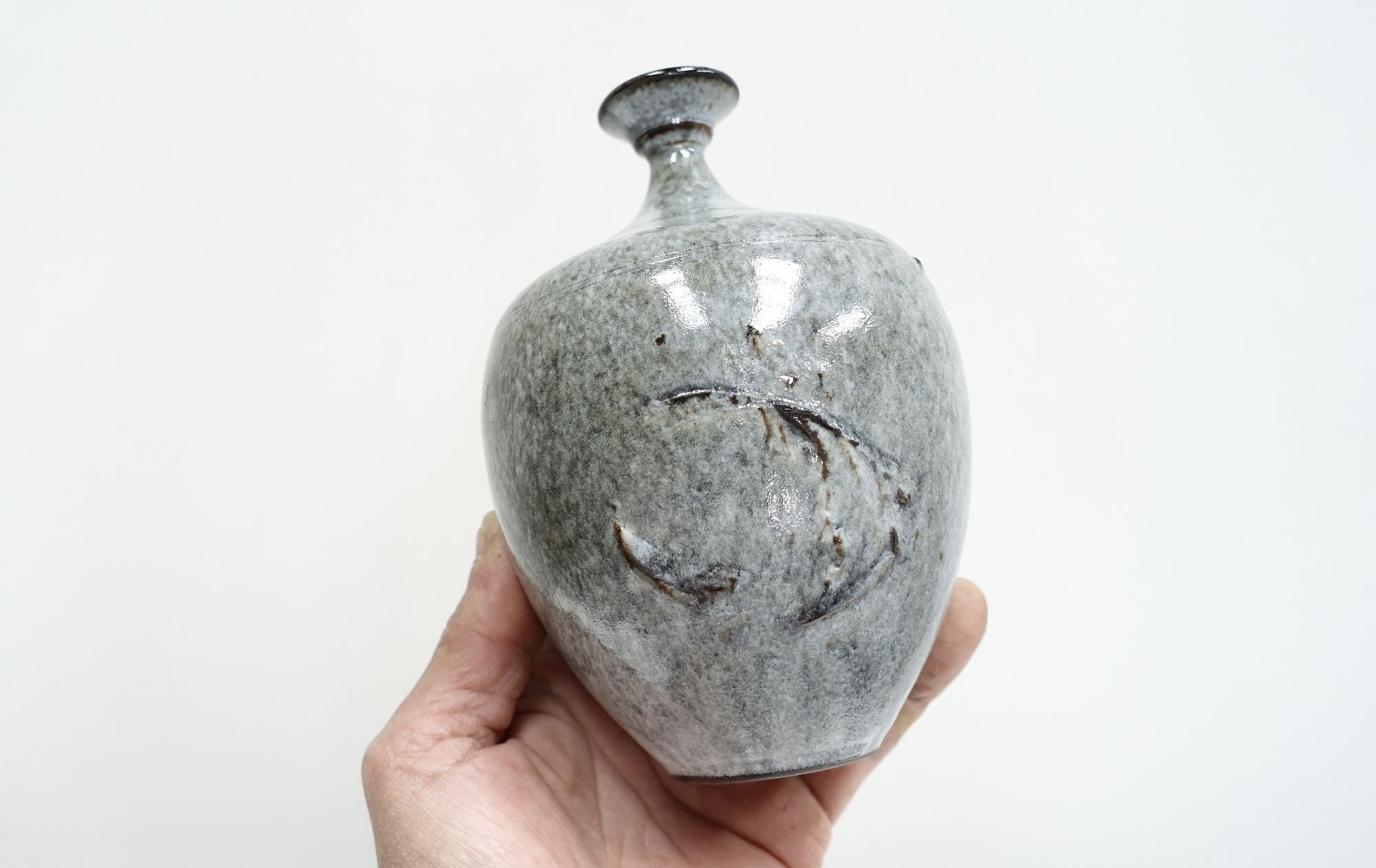 ceramic vase Roger Collet Vallauris 70s