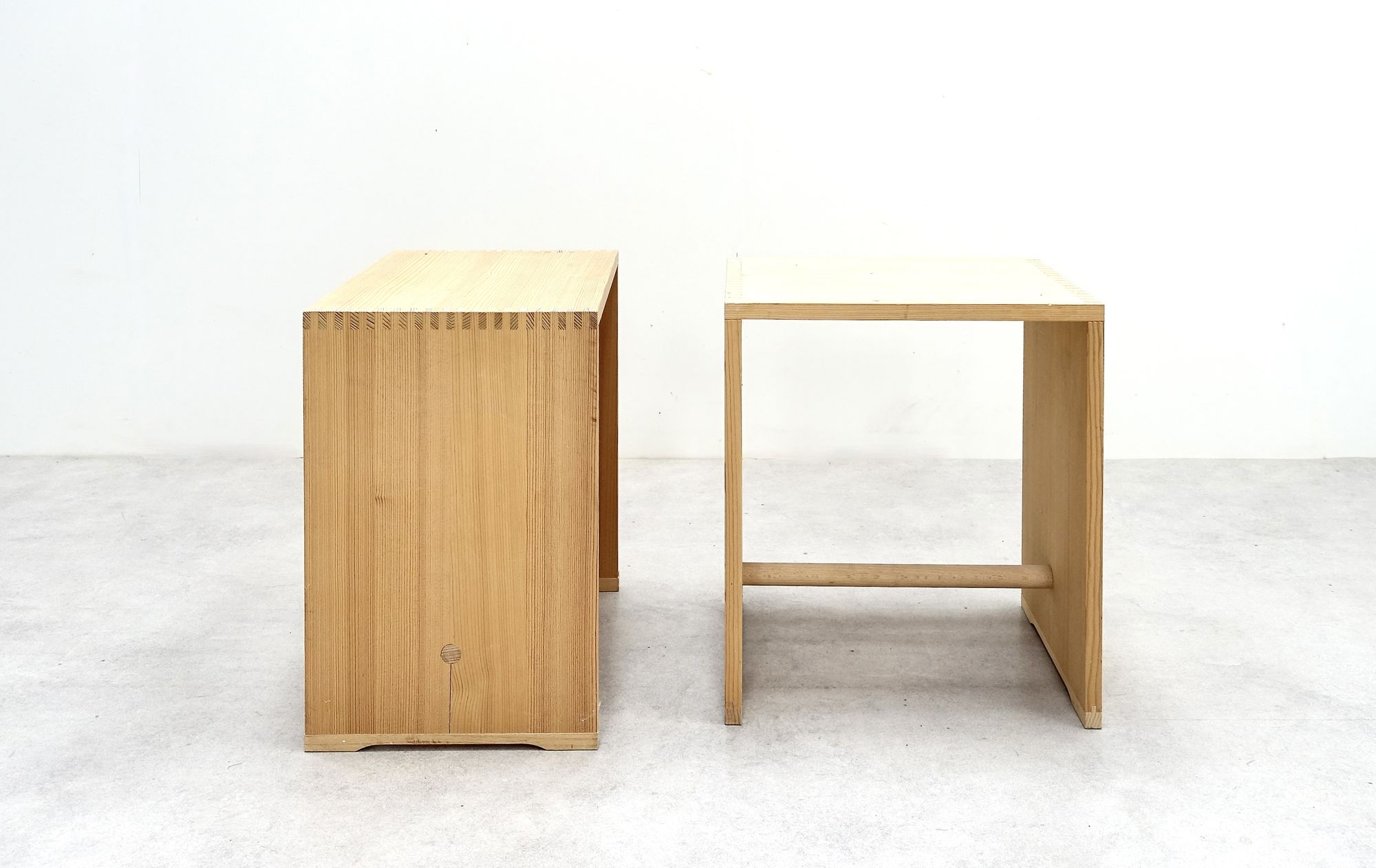stools / tables by Max Bill and Hans Gugelot '50s