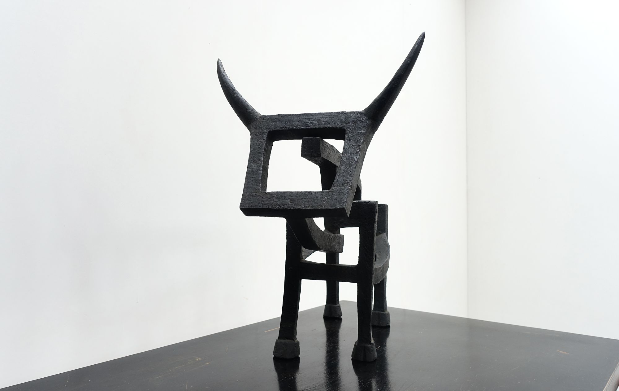 Wooden sculpture Toto Meylan 60s