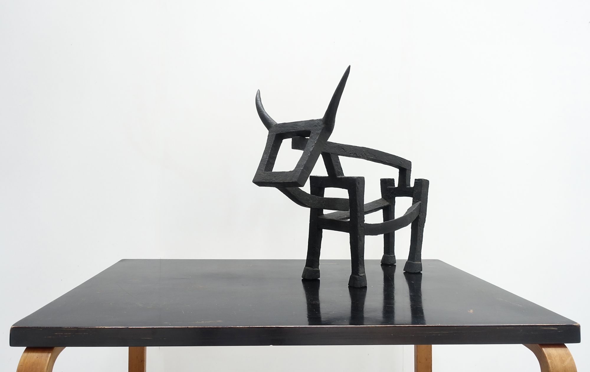 Wooden sculpture Toto Meylan 60s
