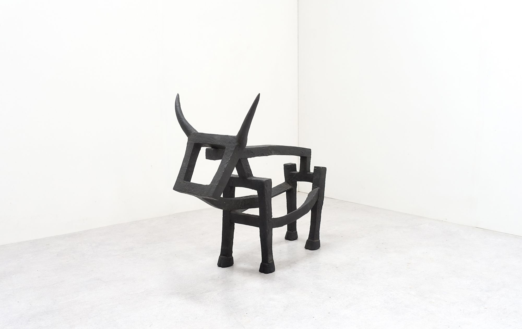 Wooden sculpture Toto Meylan 60s