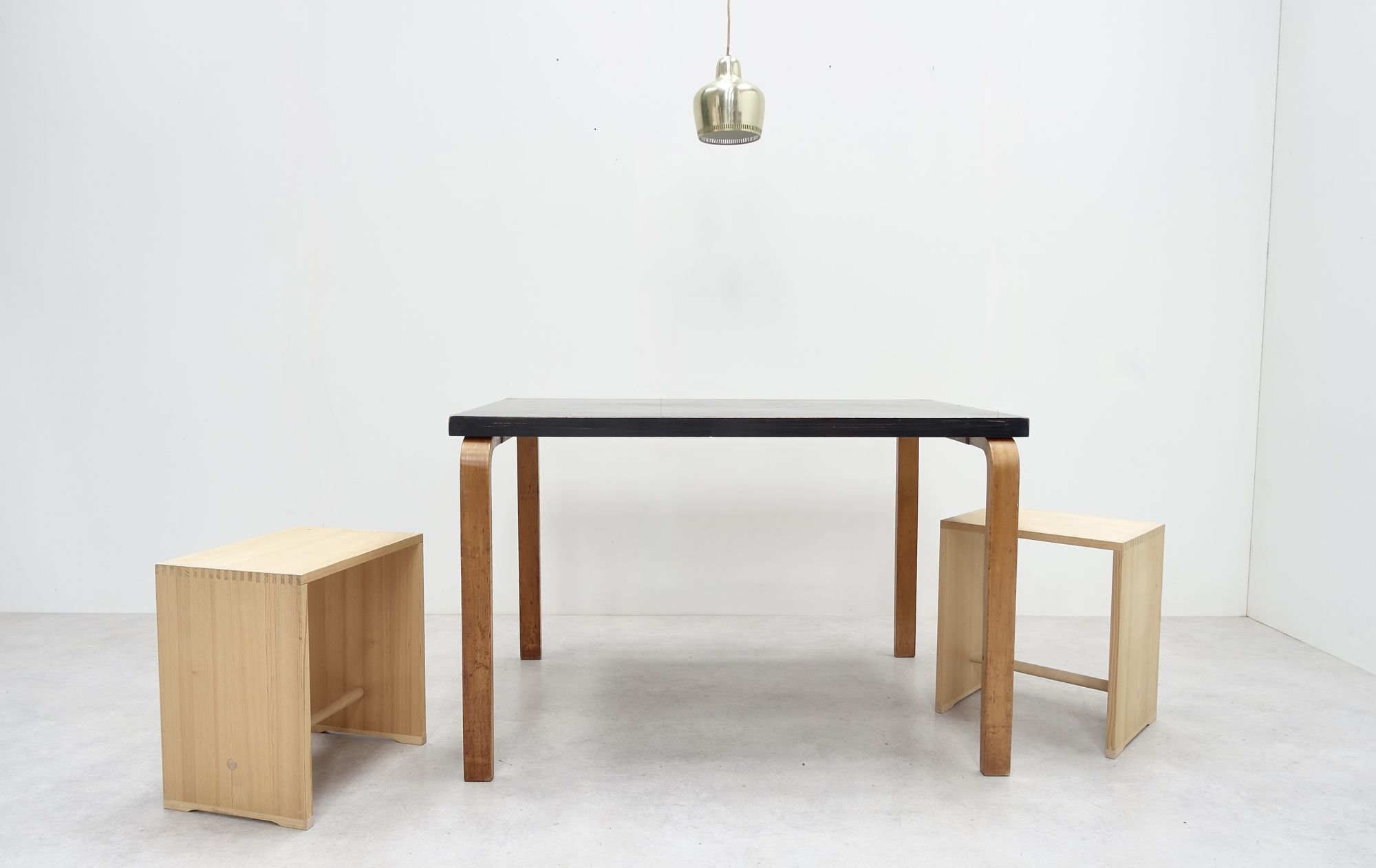 stools / tables by Max Bill and Hans Gugelot '50s