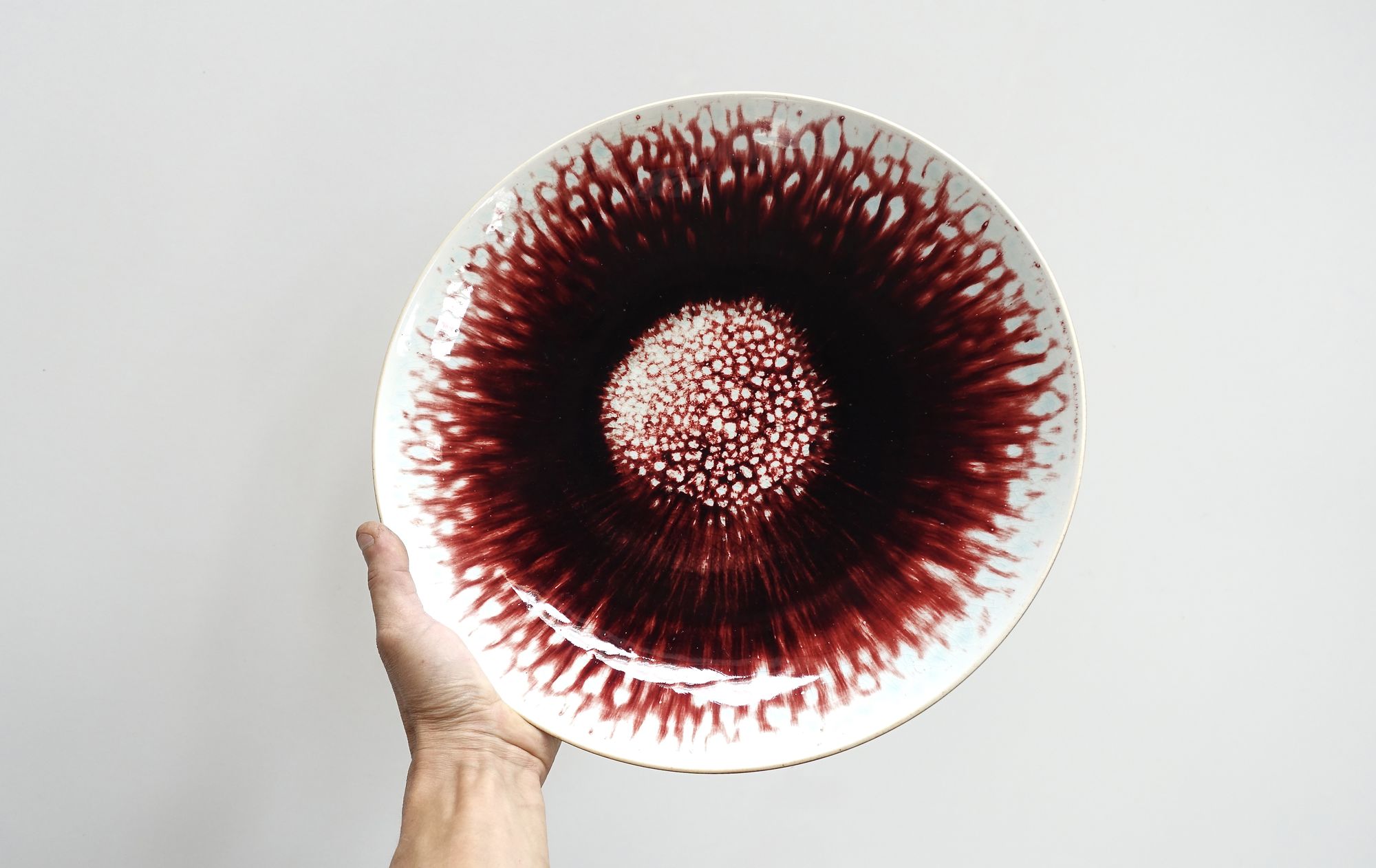 ceramic plate Friedl Holzer-Kjellberg 50s