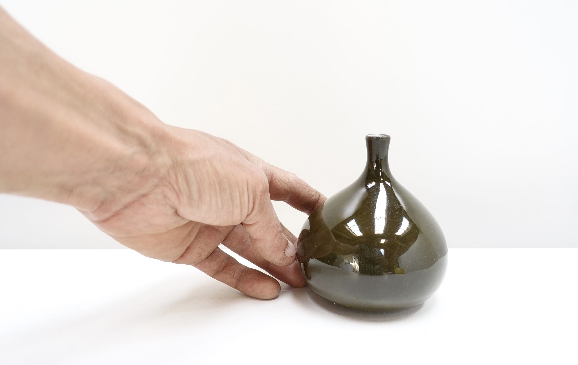 ceramic vase Jacques et Daniele Ruelland circa 1960