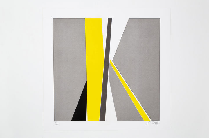 Jean Baier Serigraphie on paper