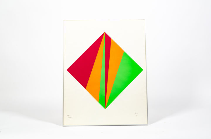 Max Bill Serigraphie on paper